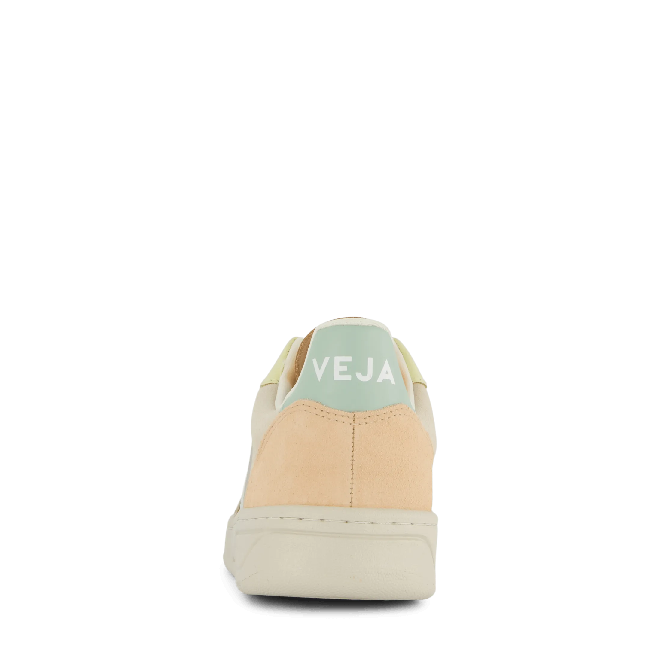 VEJA SCHOENEN V10 SUEDE SABLE MENTHOL MULTICO